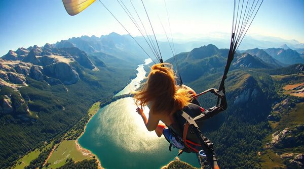 Découvrez les sensations fortes du parapente en tarentaise
