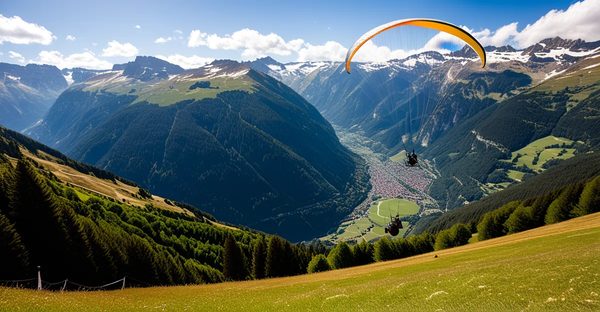 Parapente en tarentaise : survoler la vallée en extase